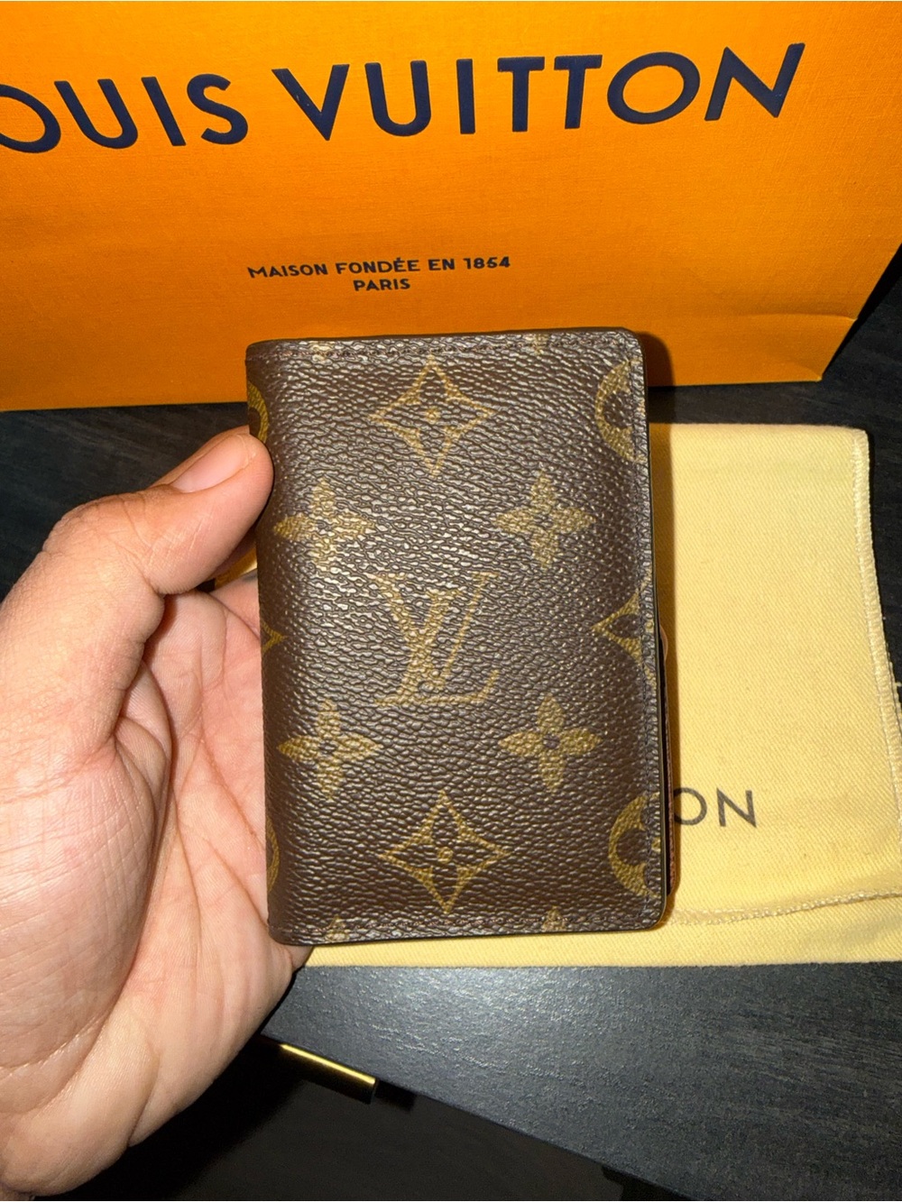 Louis Vuitton Monogram Pocket Organizer - Picture 2 of 9